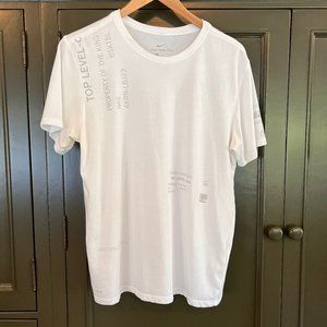 Nike Dry Fit Basketball Shirt White